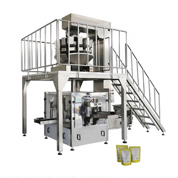 Pellet weighing and packaging system